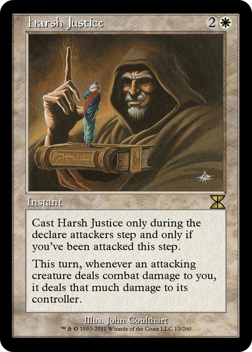 Harsh Justice (ME4-013) - Masters Edition IV