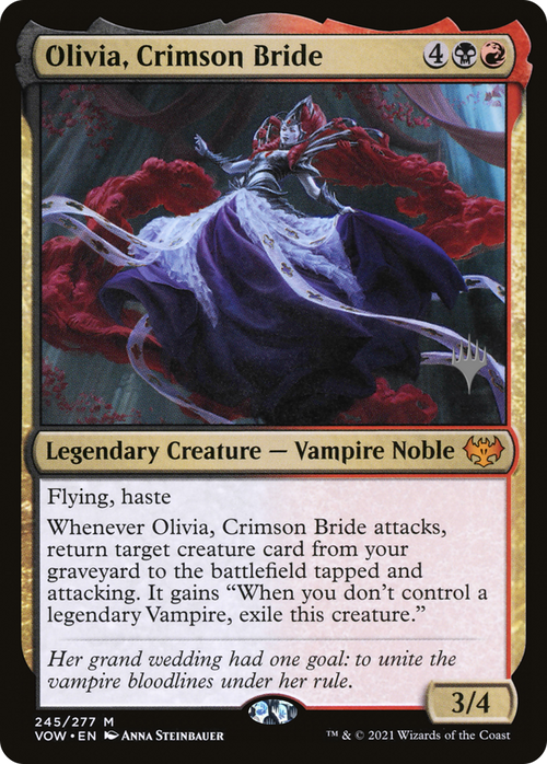 Olivia, Crimson Bride (PPNEO-) - Innistrad: Crimson Vow Promos