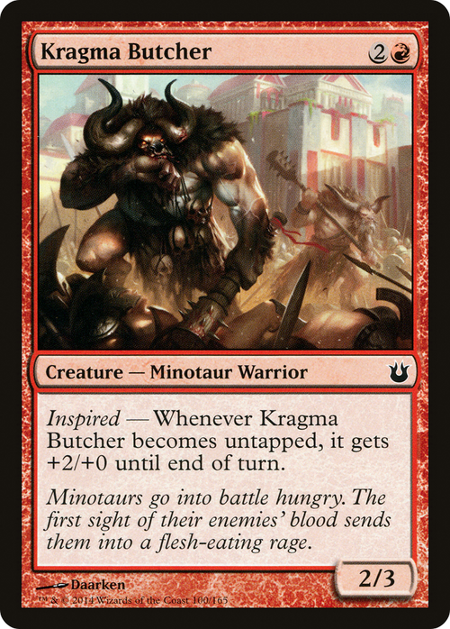 Kragma Butcher (BNG-100) - Born of the Gods Foil