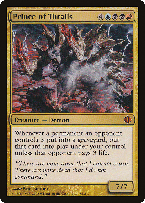 Prince of Thralls (ALA-182) - Shards of Alara Foil