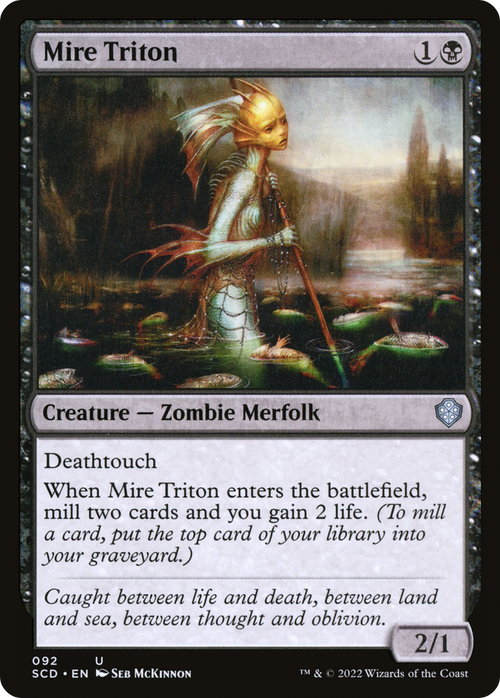 Mire Triton (SCD-092) - Starter Commander Decks