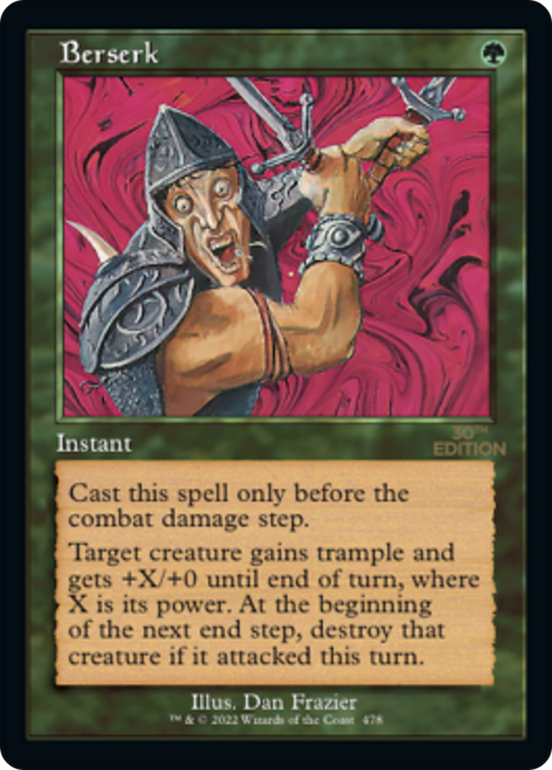 Berserk (Retro Frame) (30A-478) - 30th Anniversary Edition