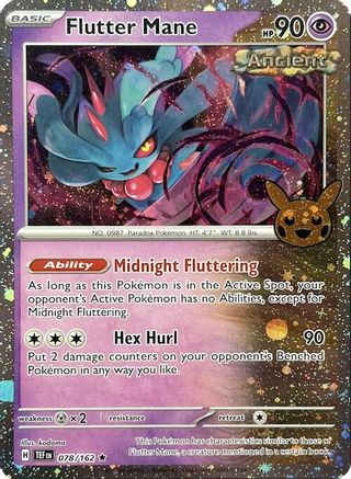 Flutter Mane (Cosmos Holo) 078  - Holofoil Trick or Trade BOOster Bundle 2024 - Holo Rare