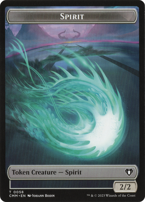 Spirit (TCMM-058) - Commander Masters Tokens Foil