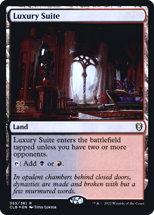 Luxury Suite (PRE-355) - Battle for Baldur's Gate Promos Foil