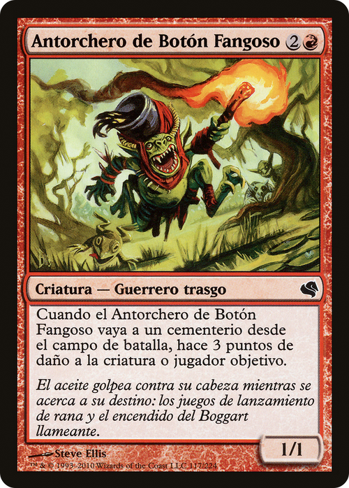 Mudbutton Torchrunner (Spanish) - "Antorchero de Boton Fangoso" (PS11-117) - Salvat 2011