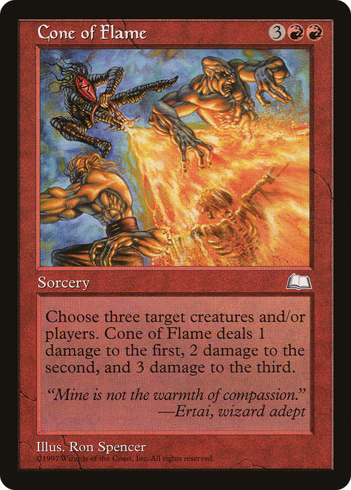 Cone of Flame (WTH-) - Weatherlight