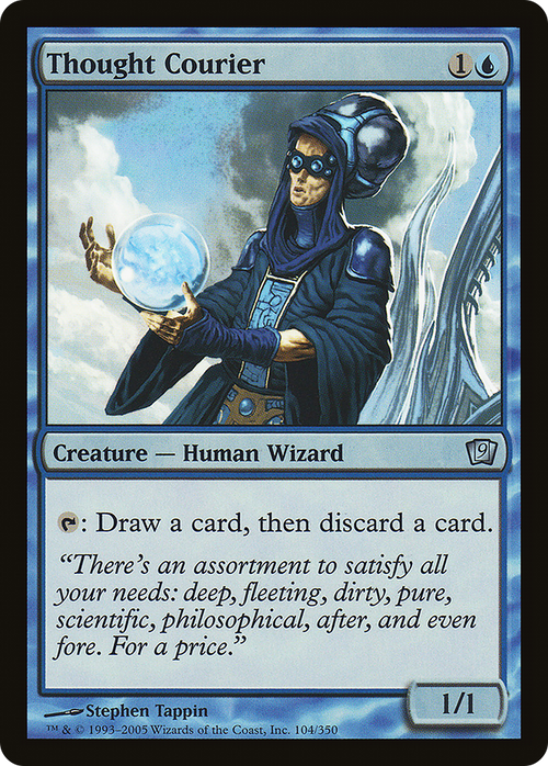 Thought Courier (9ED-104) - 9th Edition Foil