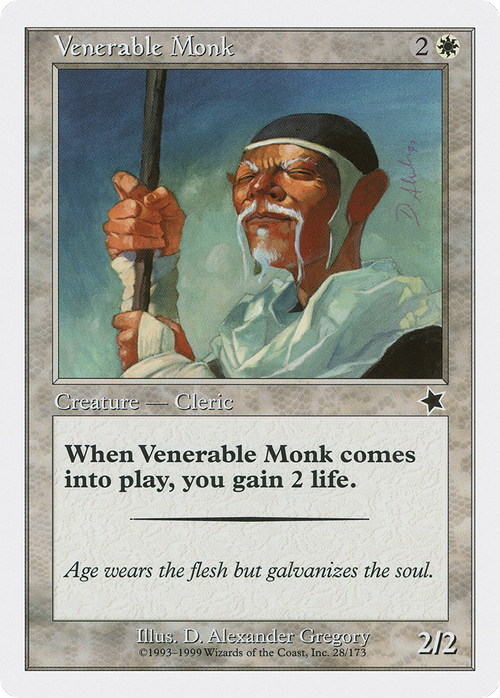 Venerable Monk (S99-028) - Starter 1999