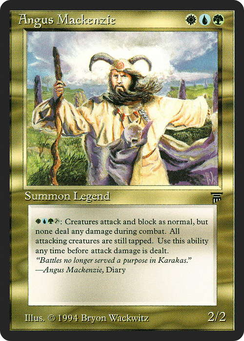 Angus Mackenzie (LEG-) - Legends