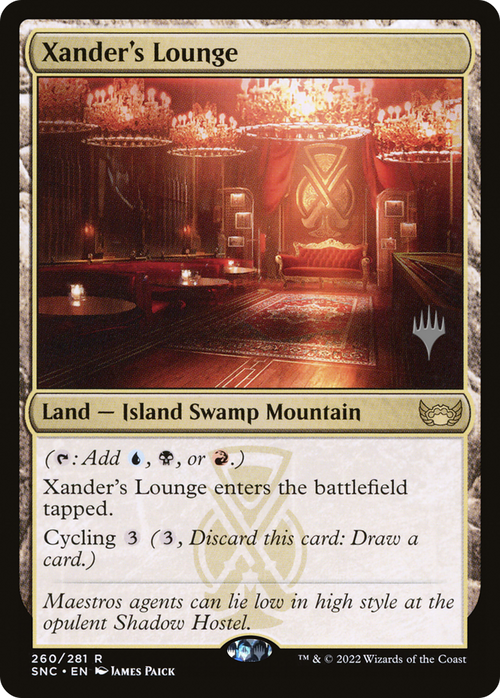 Xander's Lounge (PPSNC-260) - Streets of New Capenna Promos