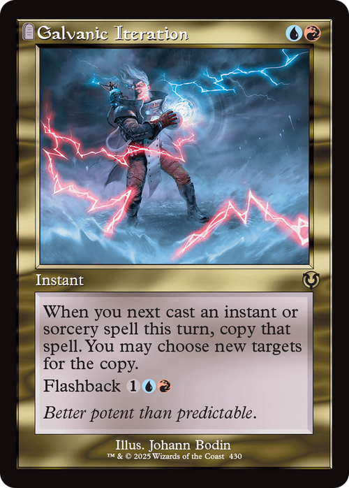 Galvanic Iteration (Retro Frame) (INR-430) - Innistrad Remastered