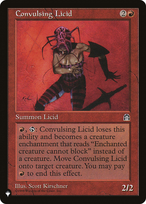 Convulsing Licid (LIST-STH-77) - The List