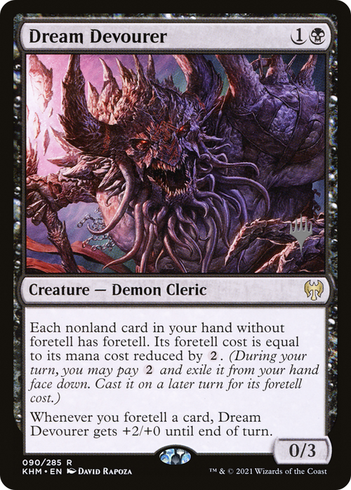Dream Devourer (PPKHM-90P) - Kaldheim Promos Foil