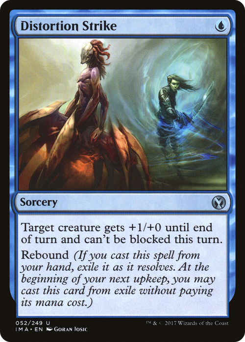 Distortion Strike (IMA-052) - Iconic Masters Foil