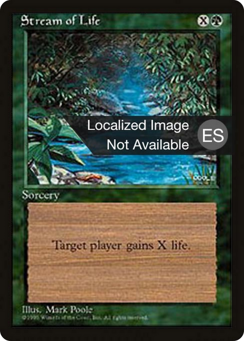 Stream of Life (4BB-156) - Fourth Edition Foreign Black Border