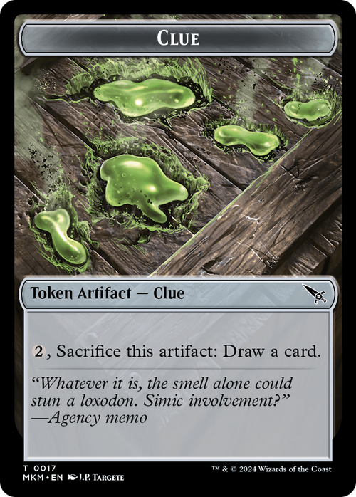 Clue (TMKM-017) - Murders at Karlov Manor Tokens