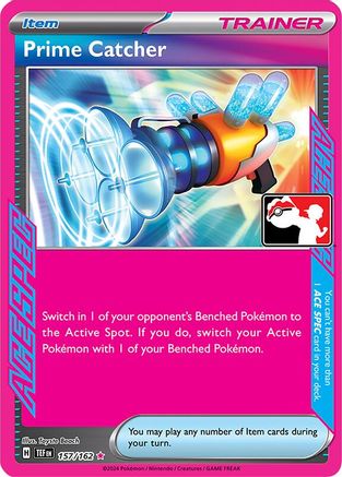 Prime Catcher/162  - Holofoil Prize Pack Series Cards - ACE SPEC Rare