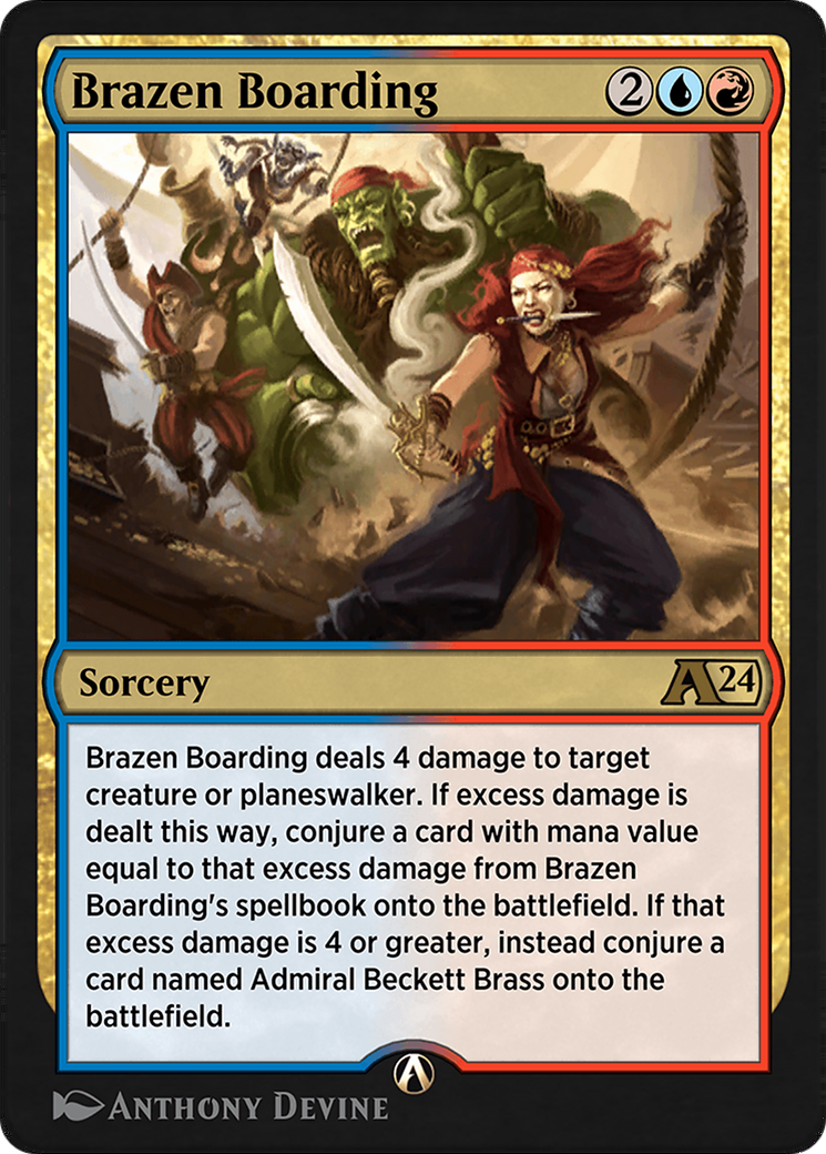 Brazen Boarding (YLCI-023) - Alchemy: Ixalan
