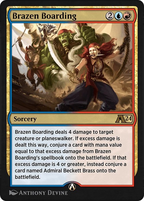 Brazen Boarding (YLCI-023) - Alchemy: Ixalan