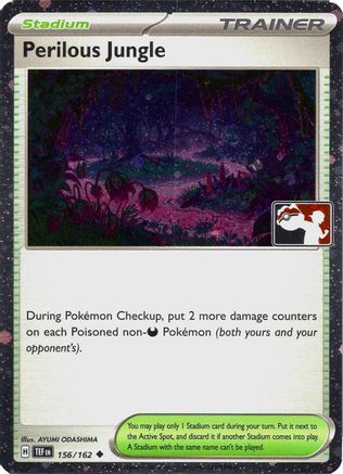 Perilous Jungle 156/162  - Holofoil Prize Pack Series Cards - Uncommon