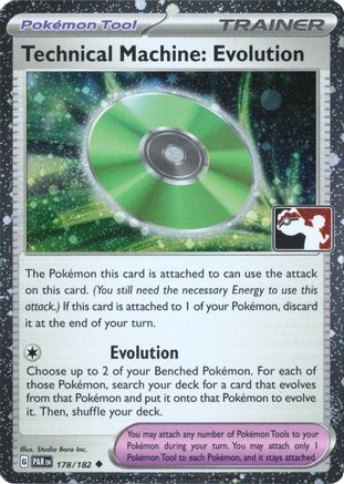 Technical Machine: Evolution (Cosmos Holo) 178/182  - Holofoil Prize Pack Series Cards - Uncommon