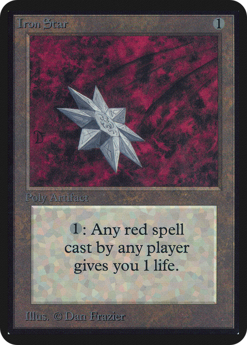 Iron Star (LEA-) - Limited Edition Alpha