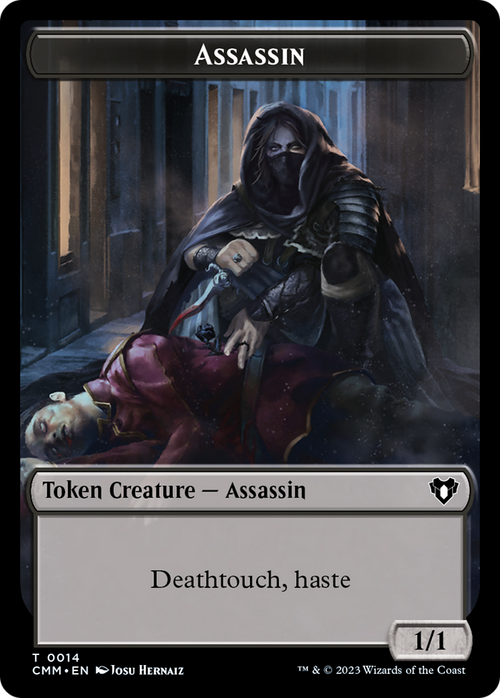 Assassin (TCMM-014) - Commander Masters Tokens