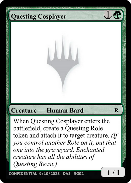 Questing Cosplayer (UNK-RG02D) - Unknown Event