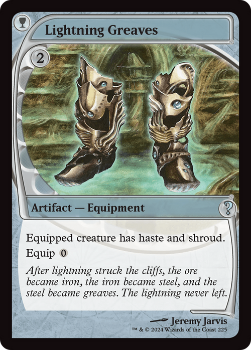 Lightning Greaves (Future Sight) (MB2-225) - Mystery Booster 2 Foil