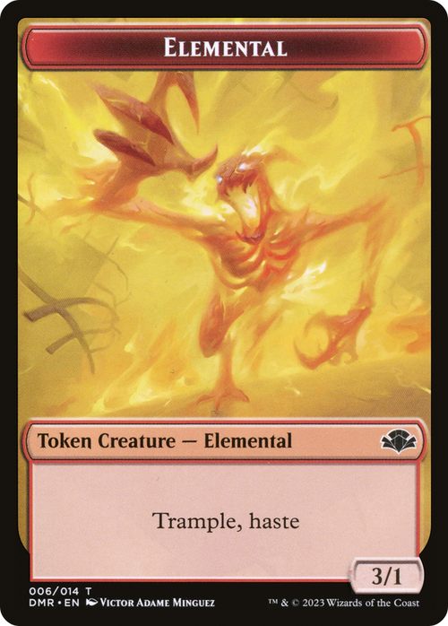 Elemental (TDMR-006) - Dominaria Remastered Tokens