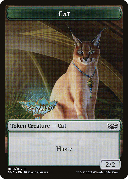 Cat (TSNC-009) - Streets of New Capenna Tokens