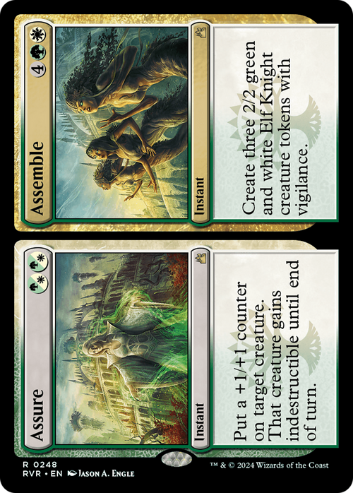 Assure // Assemble (RVR-248) - Ravnica Remastered Foil