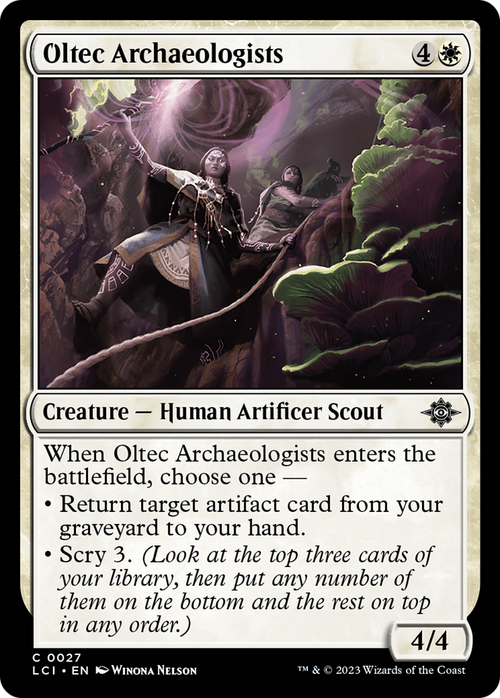 Oltec Archaeologists (LCI-027) - The Lost Caverns of Ixalan Foil