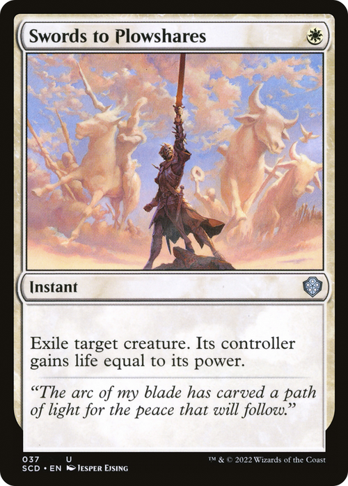 Swords to Plowshares (SCD-037) - Starter Commander Decks