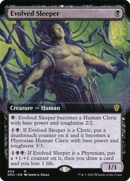 Evolved Sleeper (Extended Art) (DMU-402) - Dominaria United: (Extended Art)