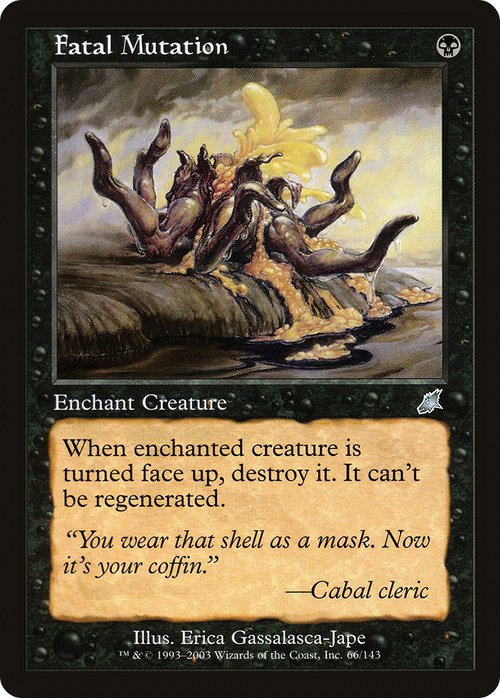 Fatal Mutation (SCG-066) - Scourge Foil