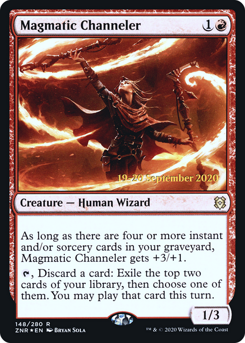 Magmatic Channeler (PRE-148S) - Zendikar Rising Promos Foil