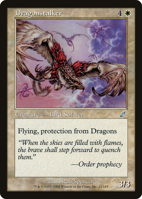 Dragonstalker (SCG-011) - Scourge Foil