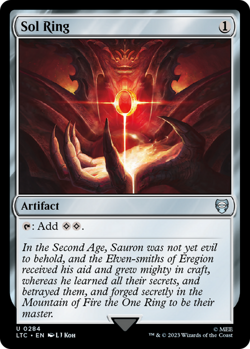 Sol Ring (LTC-284) - Tales of Middle-earth Commander