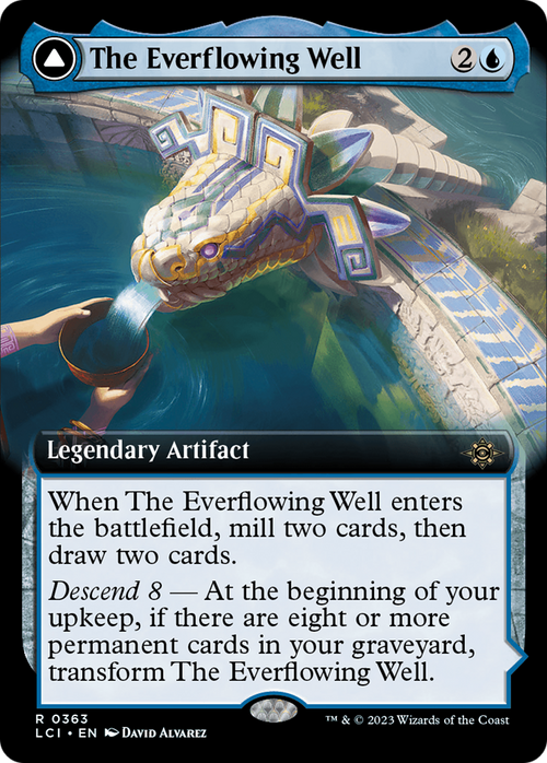 The Everflowing Well (Extended Art) (LCI-363) - The Lost Caverns of Ixalan: (Extended Art) Foil