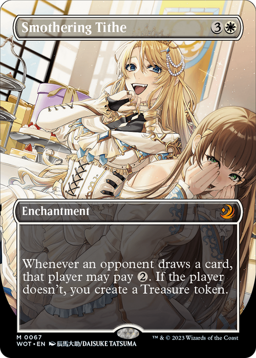 Smothering Tithe (Anime Borderless) (WOT-067) - Wilds of Eldraine: Enchanting Tales Foil