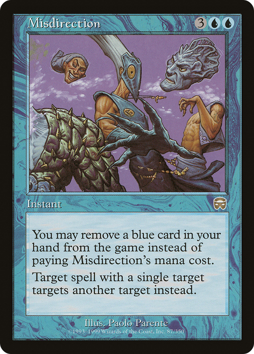 Misdirection (MMQ-087) - Mercadian Masques Foil