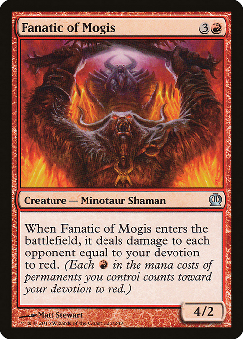 Fanatic of Mogis (THS-121) - Theros