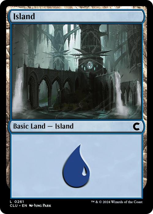 Island (0261) (CLU-261) - Ravnica: Clue Edition