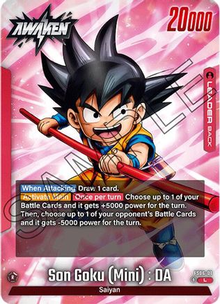 Son Goku (Mini) : DA (FS06-01) - Starter Deck 6 Son Goku Mini Holofoil