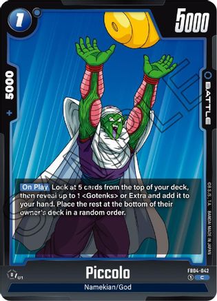 Piccolo - FB04-042 (FB04-042) - Ultra Limit