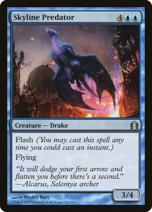 Skyline Predator (RTR-050) - Return to Ravnica Foil