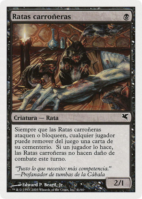 Carrion Rats (Spanish) - "Ratas carroneras" (A41) (PSAL-A41) - Salvat 2005