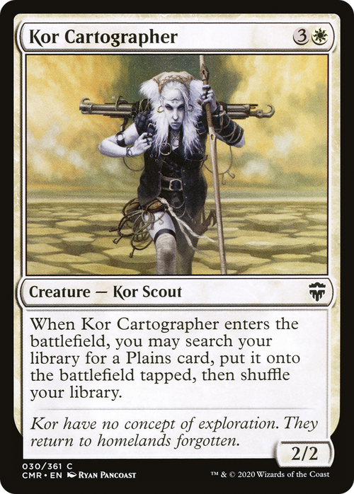 Kor Cartographer (30) (CMR-030) - Commander Legends Foil